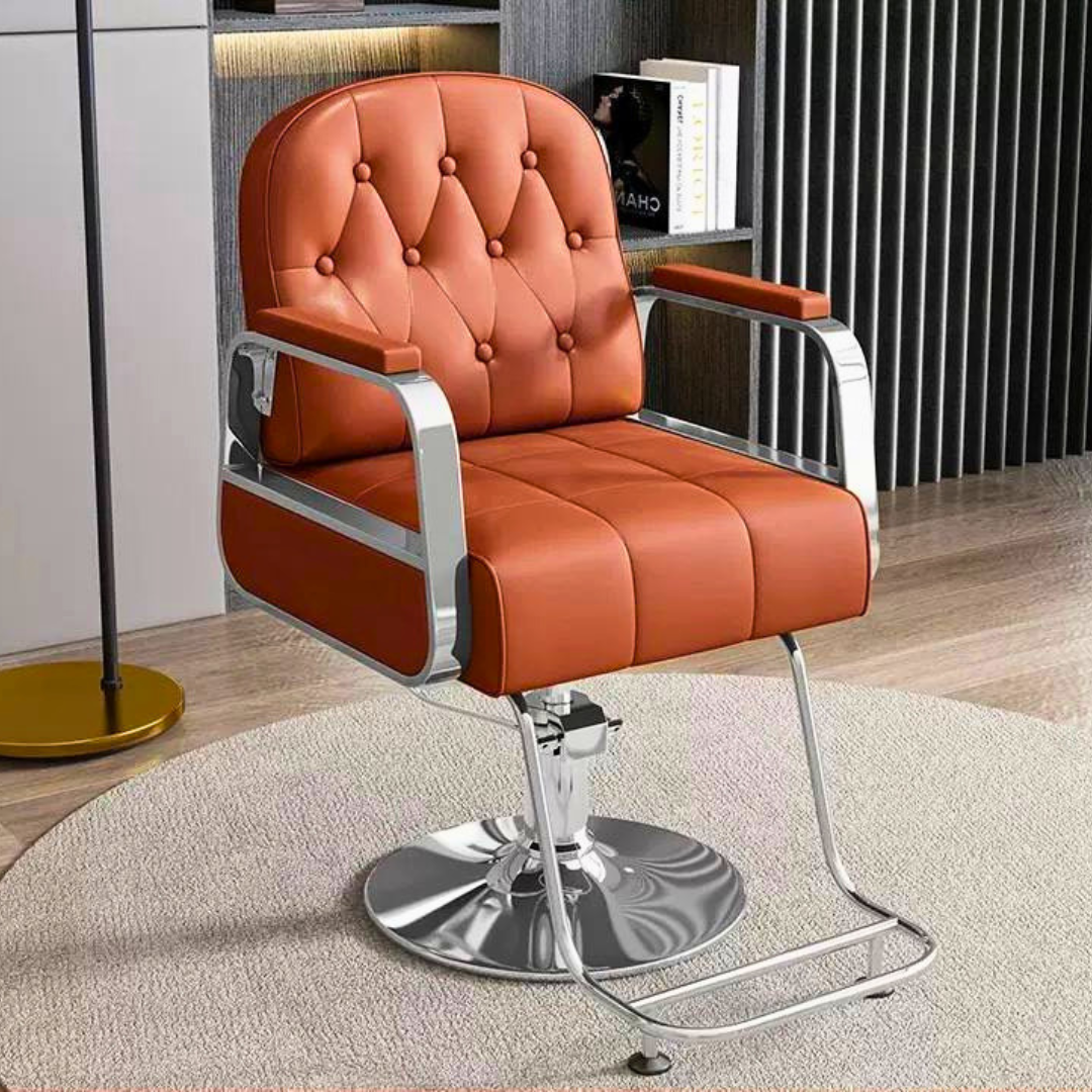 'Vanguard' Commercial Hydraulic Barber Chair | Executive Salon & Studio Seating