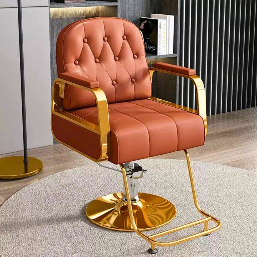 'Vanguard' Commercial Hydraulic Barber Chair | Executive Salon & Studio Seating