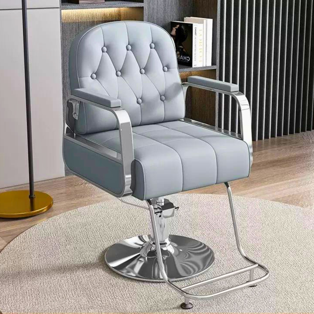'Vanguard' Commercial Hydraulic Barber Chair | Executive Salon & Studio Seating