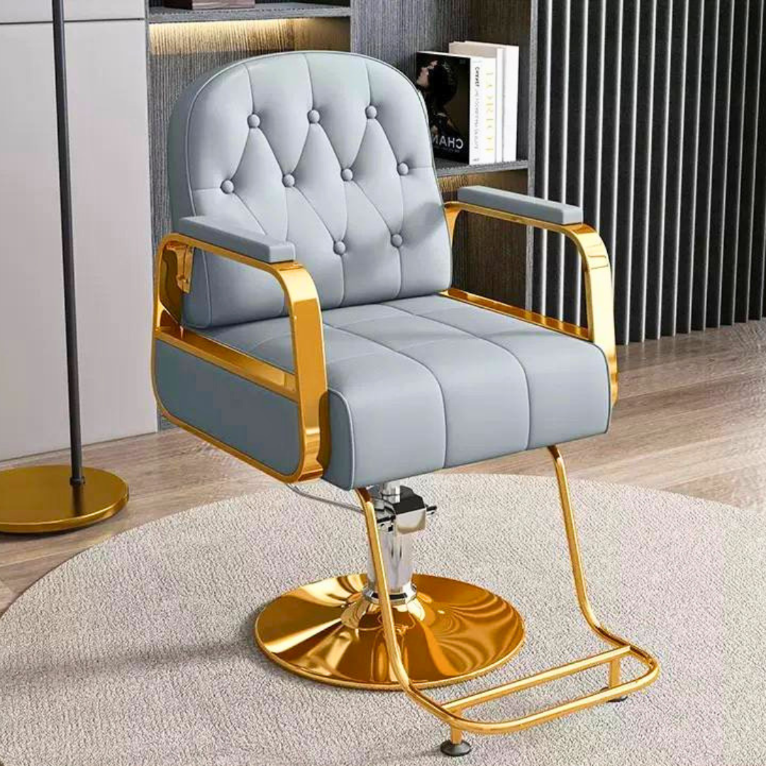 'Vanguard' Commercial Hydraulic Barber Chair | Executive Salon & Studio Seating